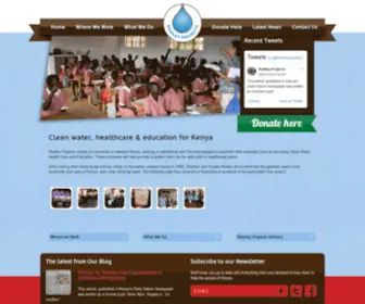 Rowleyprojects.com(Clean water) Screenshot