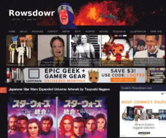 Rowsdowr.com(Cult Film & TV Geek Blog) Screenshot