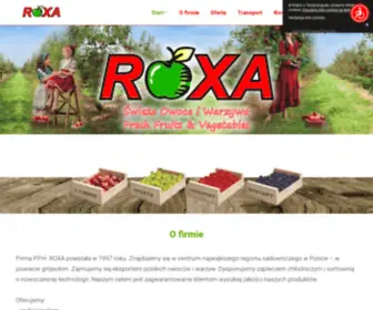 Roxa.pl(Owoce i warzywa) Screenshot