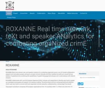 Roxanne-Euproject.org(ROXANNE) Screenshot