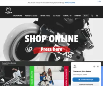 Roxaskates.it(Pattini a quattro ruote in linea di tutti i tipi) Screenshot