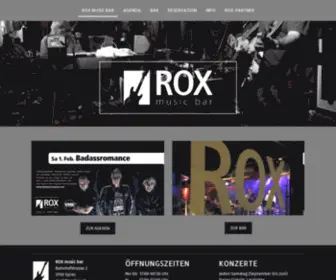 Roxbar.ch(ROX music bar) Screenshot