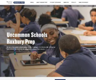 Roxburyprep.org(Front Page) Screenshot