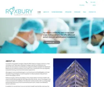 Roxburysurgerycenter.com(Roxbury Surgery Center) Screenshot