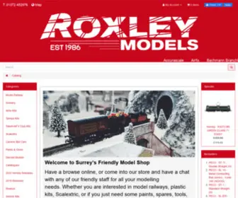 Roxleymodels.co.uk(Bot Verification) Screenshot