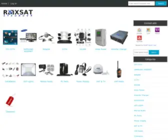 Roxsat.com(Electronics) Screenshot