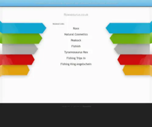 Roxxsaurus.co.uk(Roxxsaurus) Screenshot