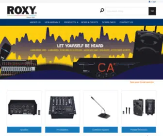 Roxy.in(Discover PA Systems Like) Screenshot