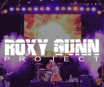 Roxygunnproject.com(Las Vegas' Premier Rock N' Roll Party Band) Screenshot