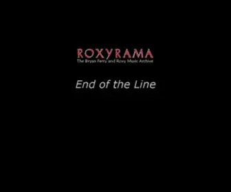 Roxyrama.com(Roxyrama) Screenshot