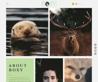 Roxythezoologist.com(Roxy The Zoologist) Screenshot