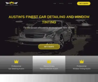 Royal-Auto-Finishes.com(Finest car detailing and windows tinting in Austin Texas. Royal Auto Finishes) Screenshot