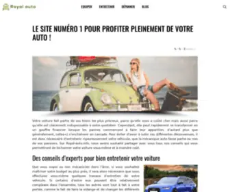 Royal-Auto.info(Conseils d'experts pour bien entretenir votre voiture au quotidien) Screenshot