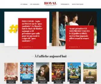 Royal-Biarritz.com(Cinéma Le Royal) Screenshot