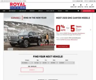 Royal-Buick-GMC.com(Royal Buick GMC in Baton Rouge) Screenshot