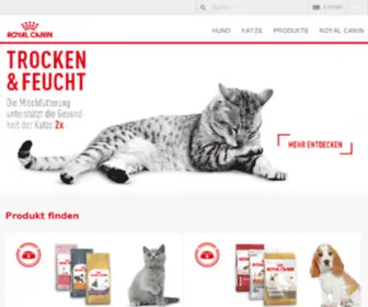 Royal-Canin.ch(Maßgeschneiderte) Screenshot