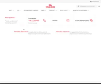 Royal-Canin.pl(Strona główna) Screenshot