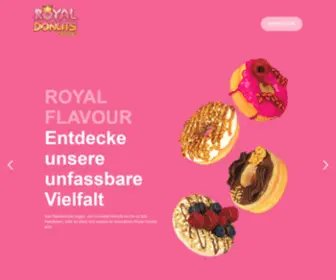 Royal-Donuts.ch(Royal Donuts Schweiz Royal Donuts Landing Page) Screenshot