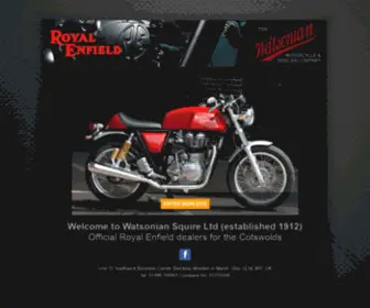 Royal-Enfield.com(Motor Hub) Screenshot