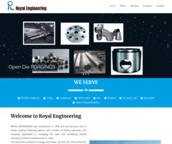 Royal-ENGG.com(Royal Engineering) Screenshot