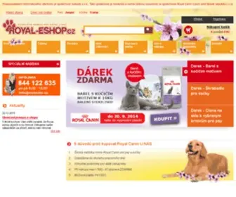 Royal-Eshop.cz(Royal Canin) Screenshot