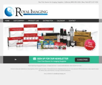 Royal-Imaging.com(Your First Source for Imaging Supplies) Screenshot