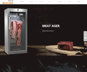 Royal-Kincool.com(Royal-Kincool Refrigeration Equipment Co., Ltd) Screenshot
