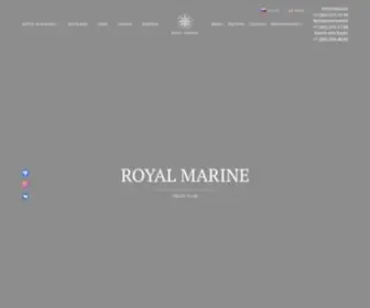 Royal-Marine.su(Добро пожаловать в Royal Marine Яхт) Screenshot