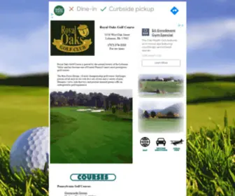 Royal-Oaks-Golf.com(Royal Oaks Golf Course) Screenshot