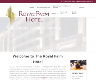 Royal-Palm.co.za(Royal Palm Hotel) Screenshot