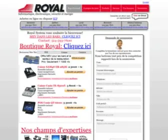 Royal-SYstem.com(Page d'accueil) Screenshot