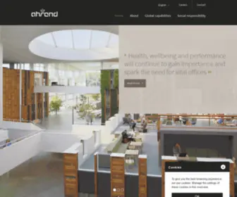 Royalahrend.com(Vitalising workspaces) Screenshot