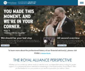 Royalalliance.com(Royal Alliance) Screenshot