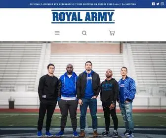 Royalarmybrand.com(Royal Army Brand) Screenshot