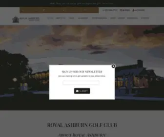 Royalashburngolfclub.com(ROYAL ASHBURN) Screenshot