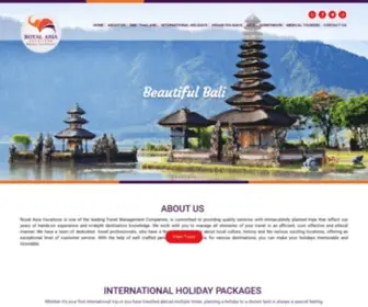 Royalasiavacations.com(Royal Asia Vacations) Screenshot