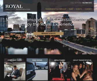 Royalaustin.com(Austin Limo Company) Screenshot