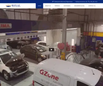 Royalautocollision.ca(Auto Body Shop) Screenshot