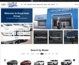 Royalautogroup.com Screenshot