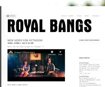 Royalbangs.com(ROYAL BANGS INTERNET WEB'S SITE) Screenshot