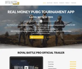 Royalbattlepro.com(Royal Battle Pro) Screenshot