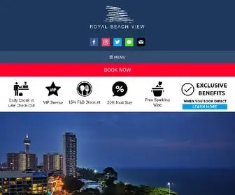 Royalbeachview.com(This property) Screenshot