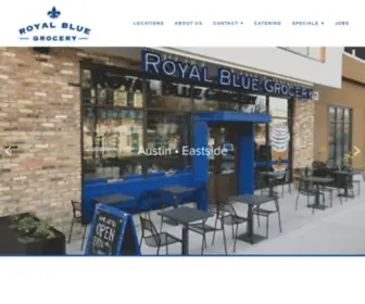 Royalbluegrocery.com(Royal Blue Grocery) Screenshot