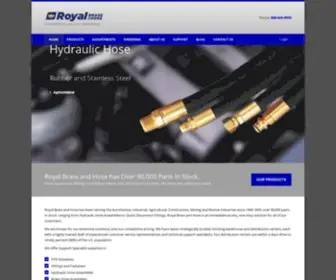 Royalbrassandhose.com(Royal Brass & Hose) Screenshot