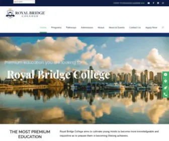 Royalbridgecollege.ca(Royal Bridge College) Screenshot