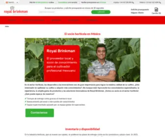 Royalbrinkman.com.mx(El socio hortícola en México) Screenshot