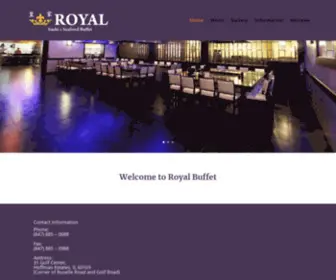 Royalbuffetil.com(Royal Buffet) Screenshot