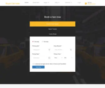 Royalcabindia.com(Online Taxi Booking) Screenshot