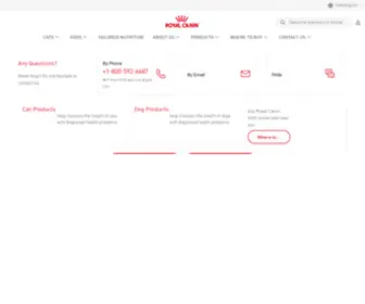 Royalcanin.com(Tailored health nutrition for cats & dogs) Screenshot