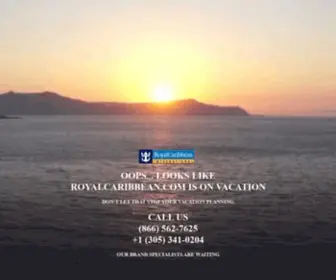 Royalcaribbean.co.uk(Royal Caribbean Cruises) Screenshot